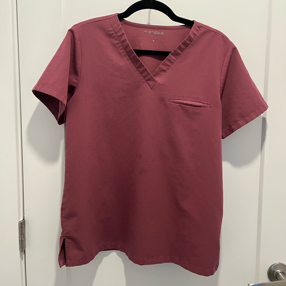 Mandala One-Pocket Scrub Top